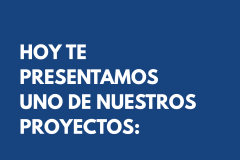 HOY TE PRESENTAMOS UNO DE NUESTROS PROYECTOS:   RECARGA - FASE 1